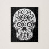 Suikerschedel glimlachen legpuzzel (Verticaal)