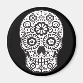 Suikerschedel glimlachen magneet (Voorkant)