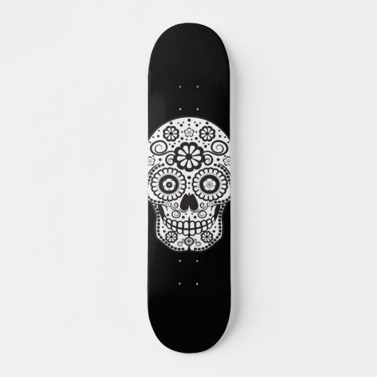 Suikerschedel glimlachen skateboard (Voorkant)