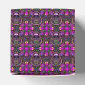 Suikerschedel in neonroze bedankdoosjes (Bovenkant)