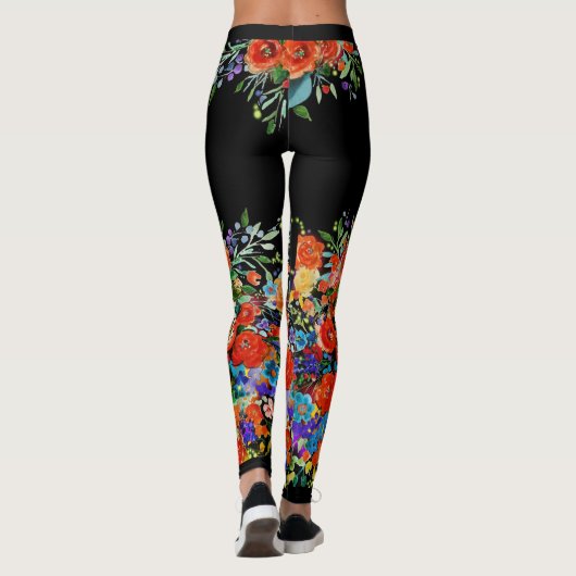 Suikerschedel Leggings (Achterkant)
