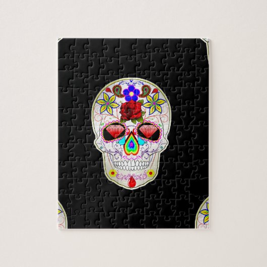 suikerschedel legpuzzel (Verticaal)