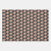 Suikerschedel met Sombrero Inpakpapier Vel (Voorkant)