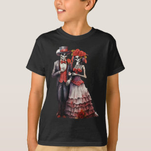 Suikerschedel Mexicaanse Catrina Cinco de Mayo Dia T-shirt