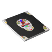 suikerschedel notitieblok (Schuin)