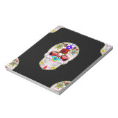 suikerschedel notitieblok (Linkerzijde)