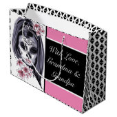 Suikerschedel op maat groot cadeauzakje (Achterkant Gekanteld)