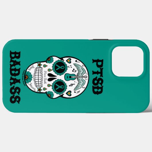 Suikerschedel...PTSS Case-Mate iPhone Case (Achterkant (horizontaal))