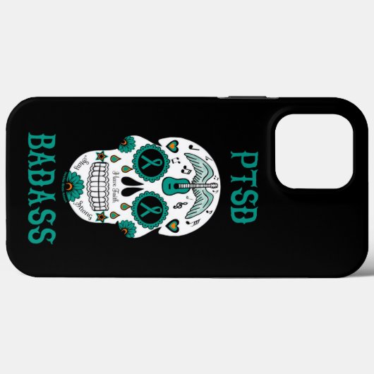 Suikerschedel...PTSS Case-Mate iPhone Case (Achterkant (horizontaal))