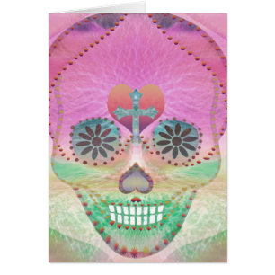 Suikerschedel Rainbow Heart Tree of Life Day of De