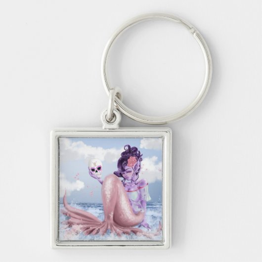 Suikerschedel Sleutelhanger (Voorkant)