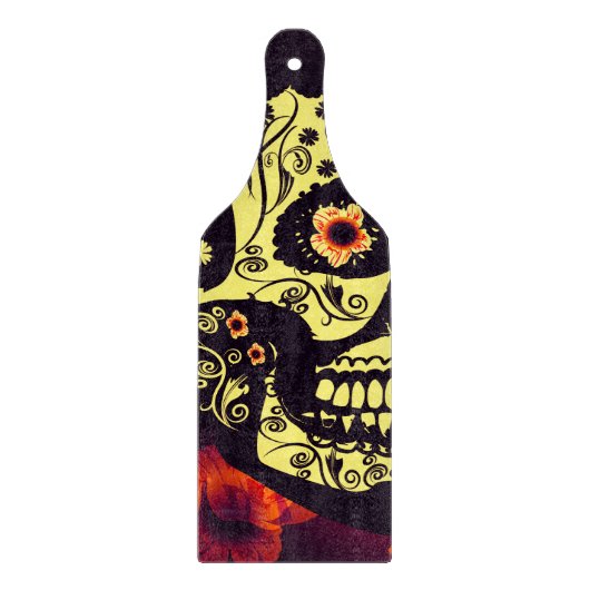Suikerschedel Snijplank (Voorkant)