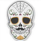  suikerschedel sticker (Voorkant)