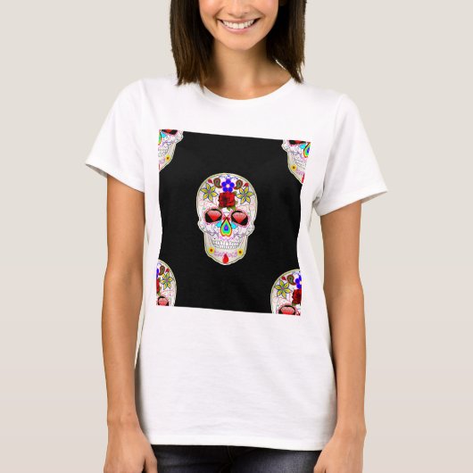 suikerschedel t-shirt (Voorkant)