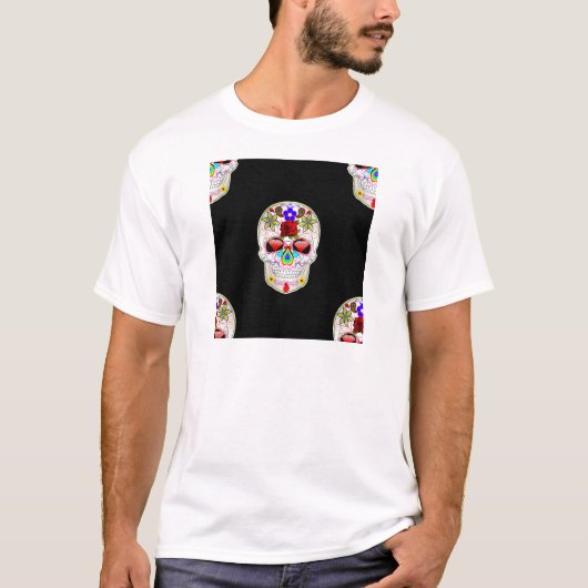 suikerschedel t-shirt (Voorkant)