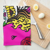 suikerschedel theedoek (Quarter Fold)