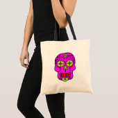 Suikerschedel Tote Bag (Voorkant (product))