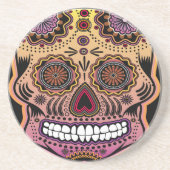 suikerschedel zandsteen onderzetter (Voorkant)