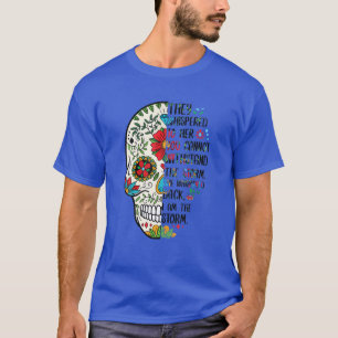 Suikerschedel ze zweep terug Ik ben het Storm Hall T-shirt