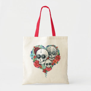 suikerschedeldag van de dode canvas tas