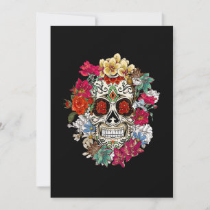 Suikerschedeldag van de dode dia de los Muertos Fl Save The Date
