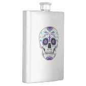 Suikerschedeldag van de dode día de Muertos Flacon (Rechts)