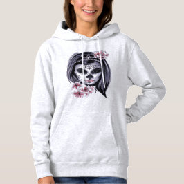 Suikerschedeldag van de dode día de Muertos Hoodie