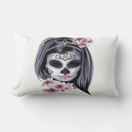 Suikerschedeldag van de dode día de Muertos Kussen