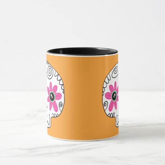 Suikerschedeldag van de dode mok (Midden)