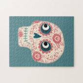 Suikerschedeldag van de dode puzzel (Horizontaal)