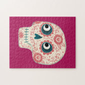 Suikerschedeldag van de dode puzzel legpuzzel (Horizontaal)