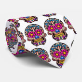 Suikerschedeldag van de dode Stropdas (Opgerold)