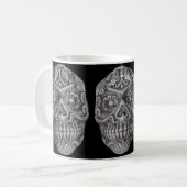 Suikerschedeldag van de dode Thunder_Cove Koffiemok (Voorkant links)