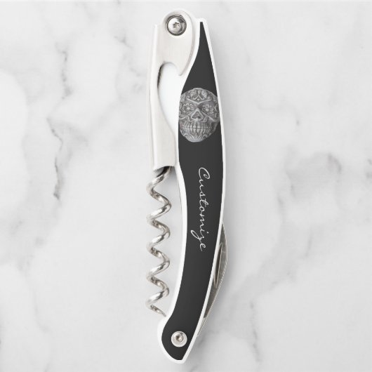 Suikerschedeldag van de dode Thunder_Cove Kurkentrekker (Voorkant)