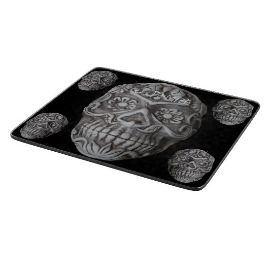 Suikerschedeldag van de dode Thunder_Cove Snijplank (Hoek)