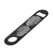 Suikerschedeldag van de dode Thunder_Cove Speed Flessenopener (Achterkant Gekanteld)