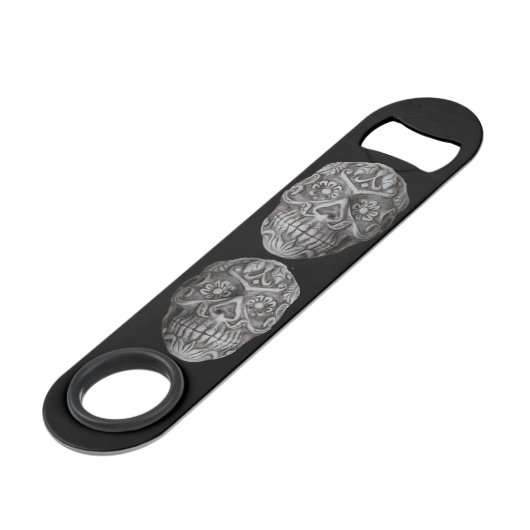 Suikerschedeldag van de dode Thunder_Cove Speed Flessenopener (Achterkant Gekanteld)