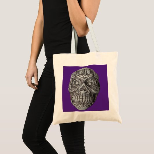 Suikerschedeldag van de dode Thunder_Cove Tote Bag (Voorkant (product))