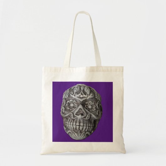 Suikerschedeldag van de dode Thunder_Cove Tote Bag (Voorkant)