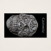 Suikerschedeldag van de dode Thunder_Cove Visitekaartje (Achterkant)