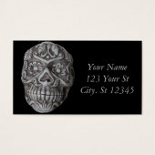 Suikerschedeldag van de dode Thunder_Cove Visitekaartje (Voorkant)