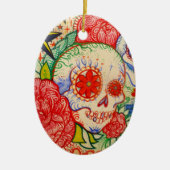 suikerschedeldag van de mexicaanse decoratie van d (Voorkant)