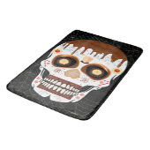 Suikerschedeldag van het dode bad of de keukenmat badmat (Gekanteld)