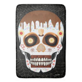 Suikerschedeldag van het dode bad of de keukenmat badmat (Voorkant Verticaal)