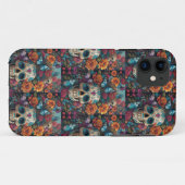 Suikerschedelkunst: dag van de doden Case-Mate iPhone case (Achterkant (horizontaal))