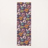 Suikerschedelpatroon, kleurrijk, dag van de dood yogamat (Voorkant)