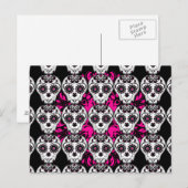  suikerschedels briefkaart (Voorkant / Achterkant)