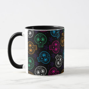 Suikerschedels Dag van de Dode Calaveritas Mok