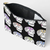 Suikerschedels met bloemen etui (Open)