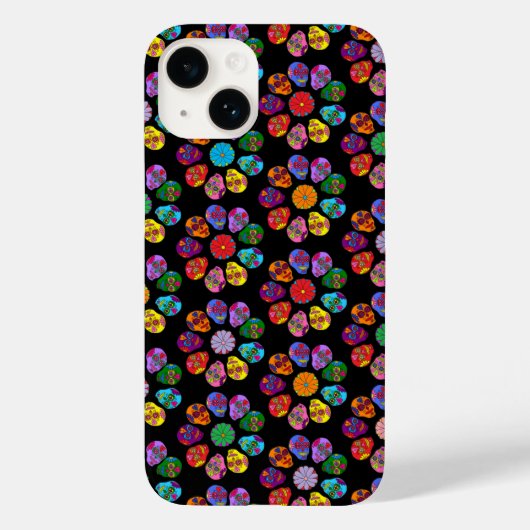 Suikerschedelventilator Case-Mate iPhone Case (Achterkant)